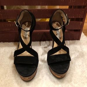 Jimmy Choo strappy heel